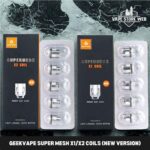 GEEKVAPE Super Mesh X1/X2 Coils (New Version) – 5pcs/pack in Dubai, UAE
