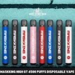 Maskking High Gt 4500 puffs Disposable Vape In Dubai(10pc/Box)