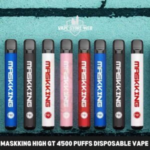 Maskking High Gt 4500 puffs Disposable Vape In Dubai(10pc/Box)