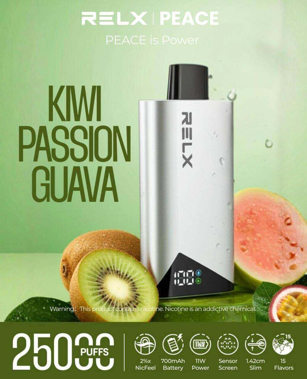 RELX Peace 25k puffs 20MG Disposable Vape in Dubai - Image 6
