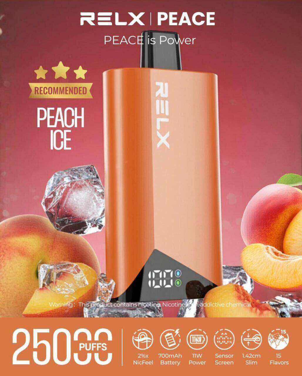 RELX Peace 25k puffs 20MG Disposable Vape in Dubai - Image 10