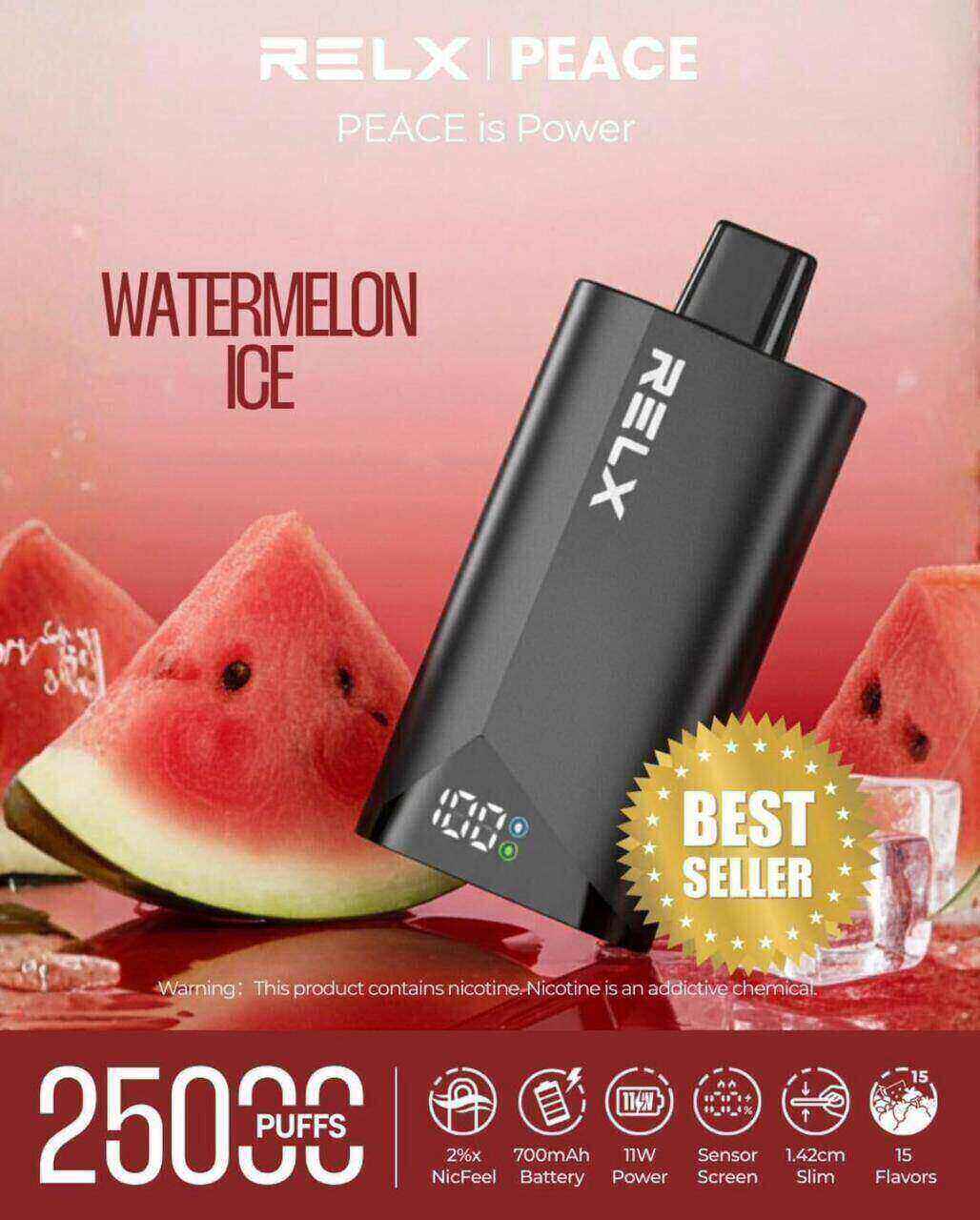 RELX Peace 25k puffs 20MG Disposable Vape in Dubai - Image 13
