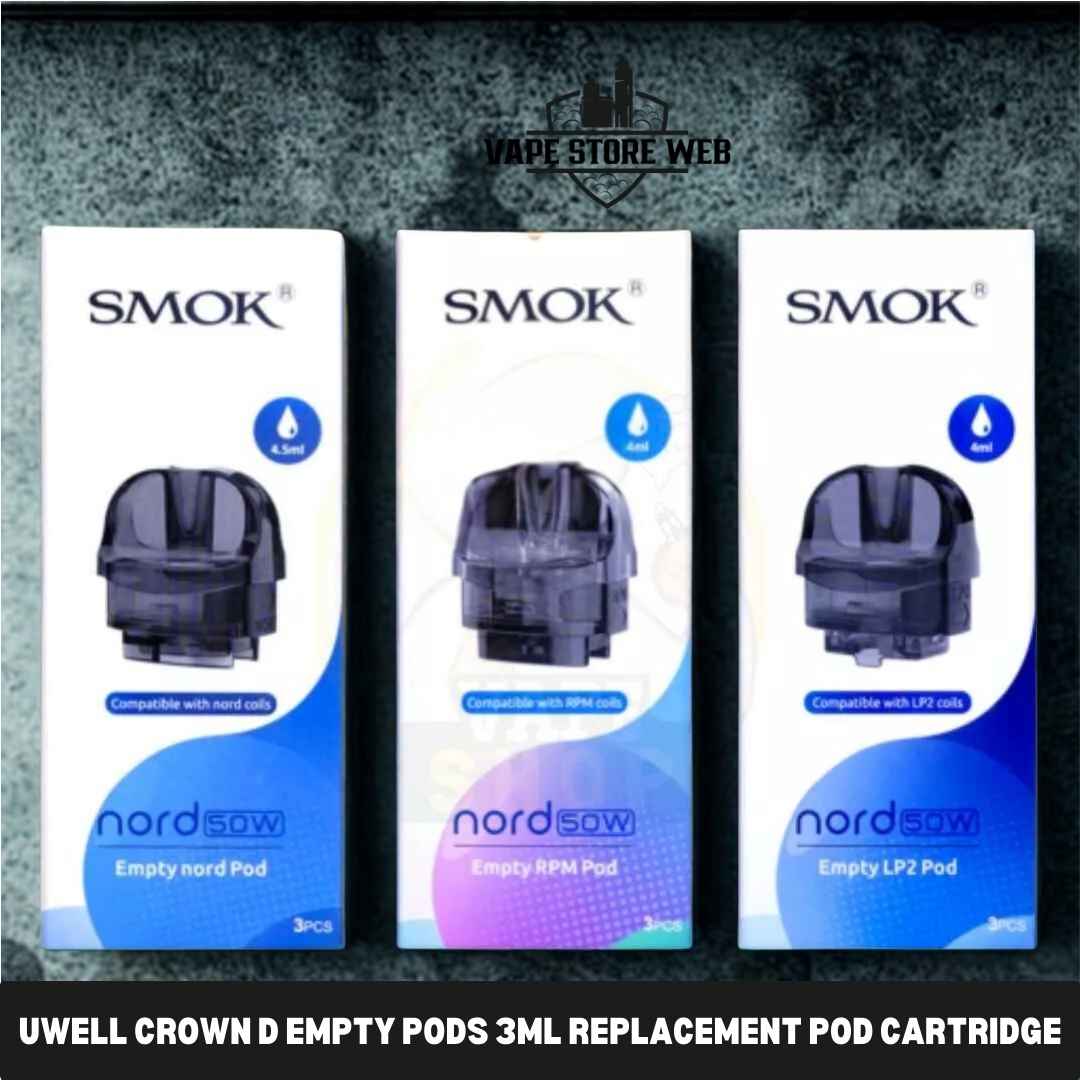 SMOK Nord 50W Pods RPM, NORD, LP2 Replacement Pod Cartridge in Dubai, UAE