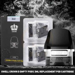 UWELL Crown D Empty Pods 3ml Replacement Pod Cartridge in Dubai, UAE