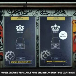 UWELL Crown D Refillable Pods 2ML Replacement Pod Cartridge in Dubai, UAE