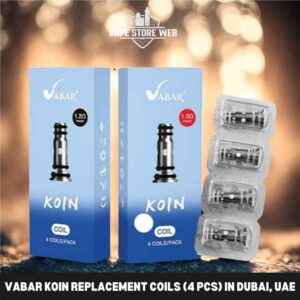 VABAR Koin Replacement Coils (4 PCS) in Dubai, UAE