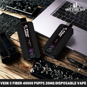 VEIIK C Fiber 40000 Puffs 20mg Disposable Vape In DUBAI