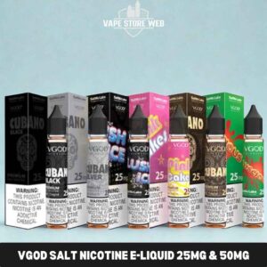 Vgod Salt Nicotine E-liquid 25mg & 50mg In UAE