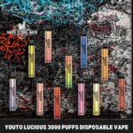 Youto Lucious 3000 puffs Disposable Vape In UAE