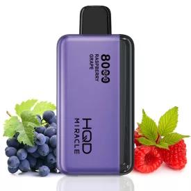 Hqd miracle 8000 puffs zero nicotine (0%) disposable vape in Dubai - Image 12