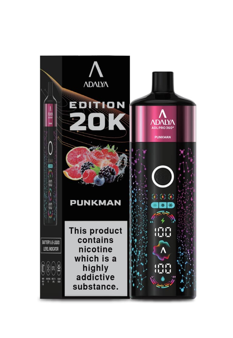 Adalya Edition 20k 20000 Puffs Shisha Disposable Vape DUBAI, UAE punkman