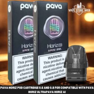 Pava Horiz Pod Cartridge 0.6 and 0.8 for Compatible With Pava Horiz Ultrapava Horiz AI