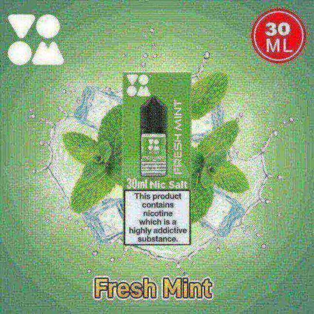 Voom Salt Nicotine 30mg 30ml in the UAE FRESH MINT