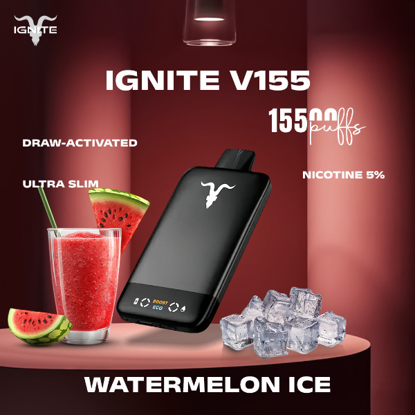 IGNITE V155 15500puffs Disposable Vape Ultra Slim Pod Kit in the UAE - Image 7