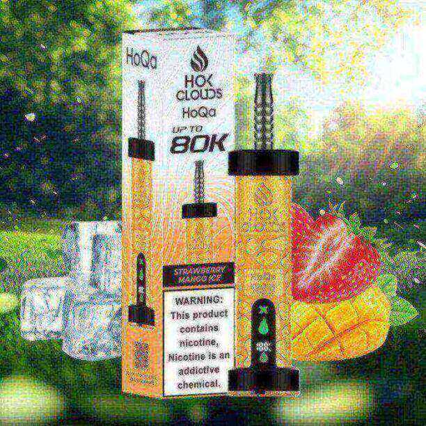 HoQa 80k puffs 5mg 0.5% nicotine Disposable Vape in Dubai - Image 3