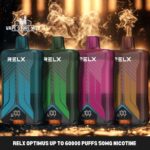 Relx Optimus up to 60000 puffs 50mg nicotine disposable vape in Dubai