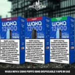 Waka Nova 12000 Puffs 18MG Disposable Vape in UAE