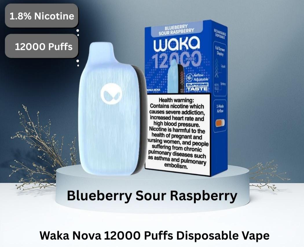 Waka Nova 12000 Puffs 18MG Disposable Vape in UAE - Image 2