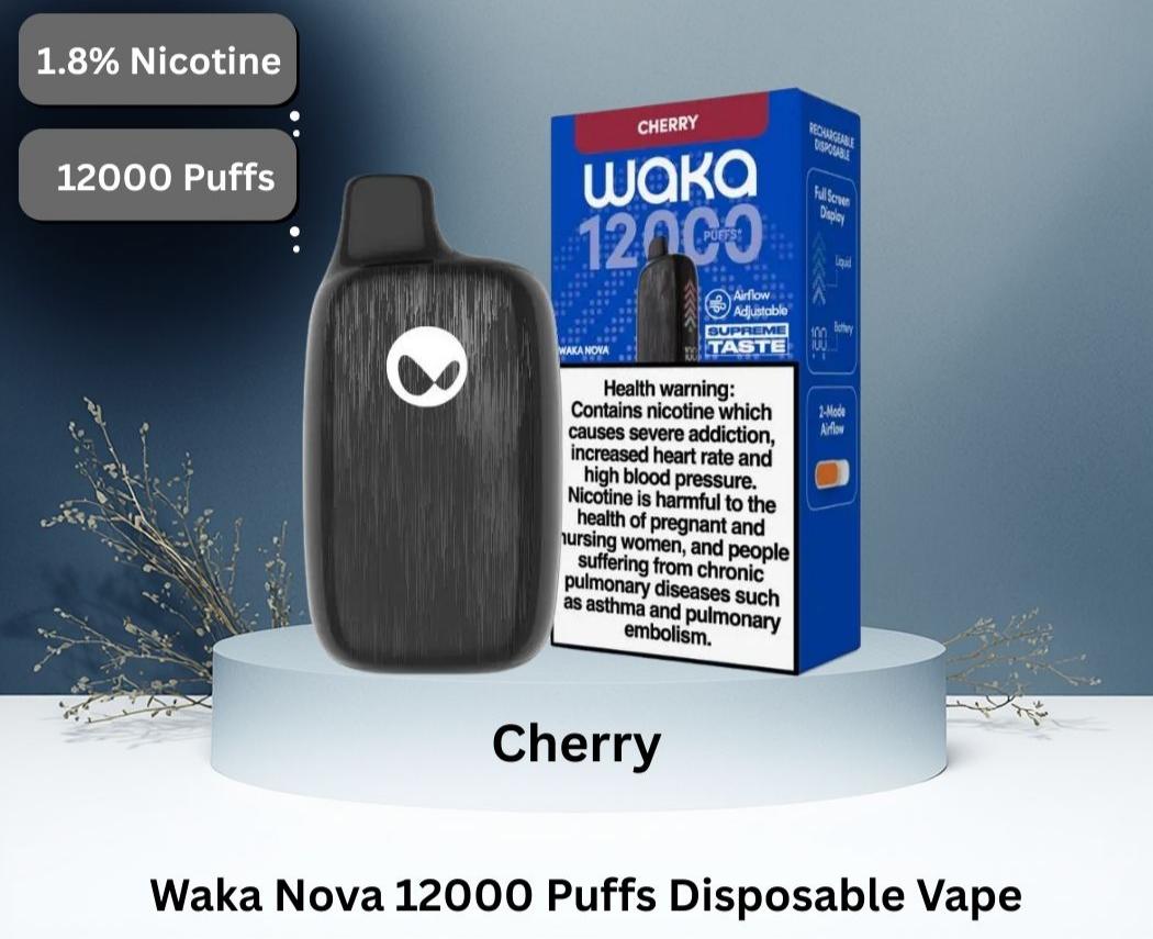 Waka Nova 12000 Puffs 18MG Disposable Vape in UAE - Image 3