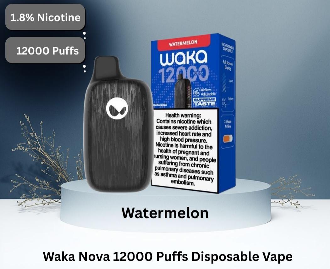 Waka Nova 12000 Puffs 18MG Disposable Vape in UAE - Image 10
