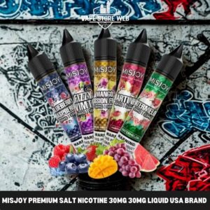 Misjoy premium salt nicotine 30ml 30ml E-liquid USA brand in Dubai