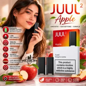 JUUL 2 POD SYSTEM apple contents in Dubai