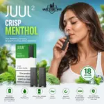 Juul 2 Pod System Crisp Menthol in Dubai