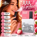 Juul 2 Pod System lychee contents in Dubai