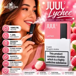 Juul 2 Pod System lychee contents in Dubai