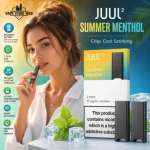 Juul 2 pod System summer menthol in Dubai