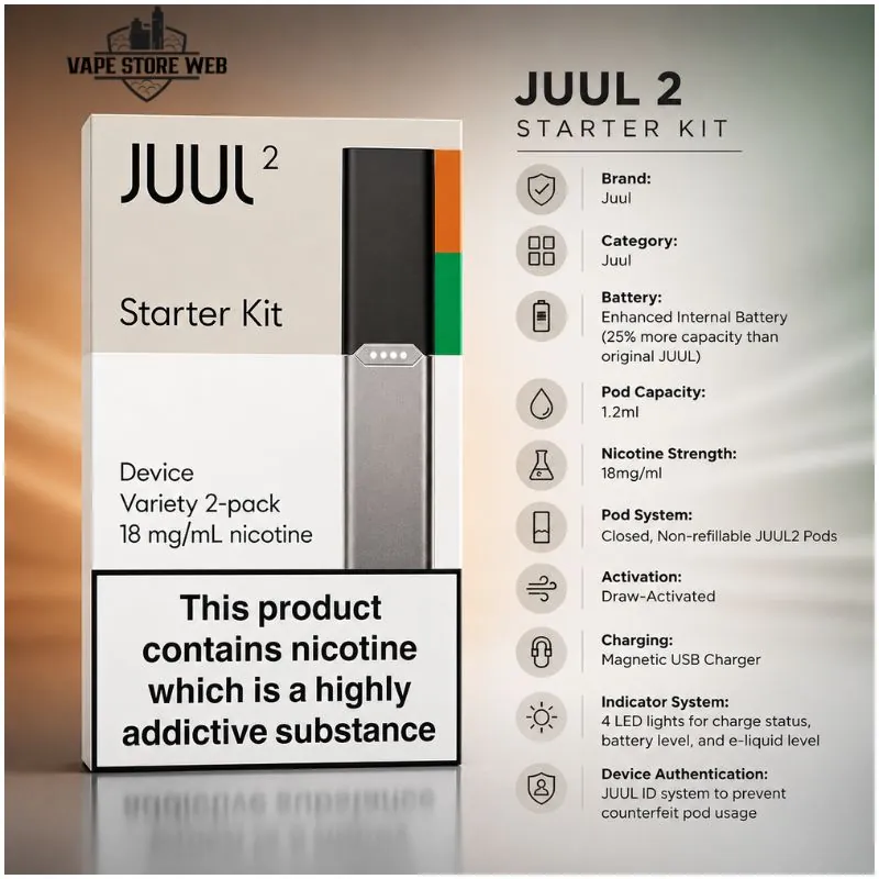 Juul 2 starter kit Pod System - Image 2