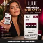 Juul Pod Virginia Tobacco 5% 4PcPack
