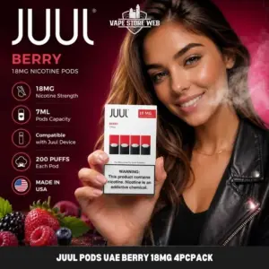 Juul Pods UAE Berry 18MG 4PcPack