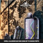 Uwell Caliburn Bar 100k 20mg Up To 100000 Puffs Disposable Vape in the UAE