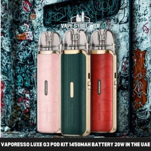 Vaporesso LUXE Q3 Pod Kit 1450mAh battery 20w in the UAE