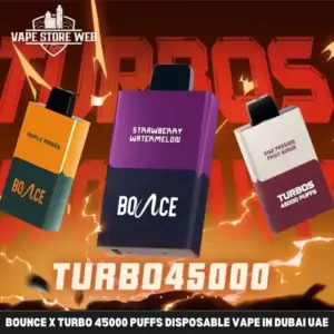 Bounce X Turbo 45000 Puffs Disposable Vape in Dubai UAE