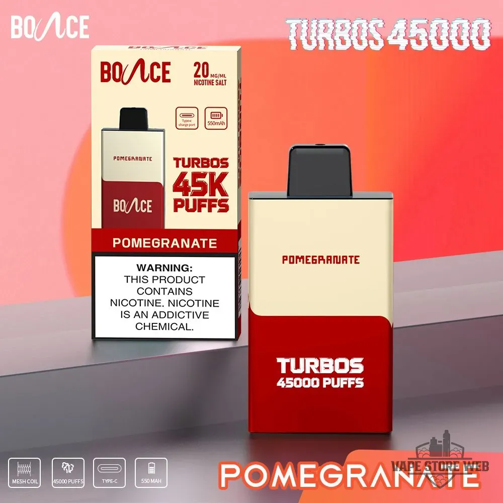 Bounce X Turbo 45000 Puffs Disposable Vape in Dubai UAE - Image 6