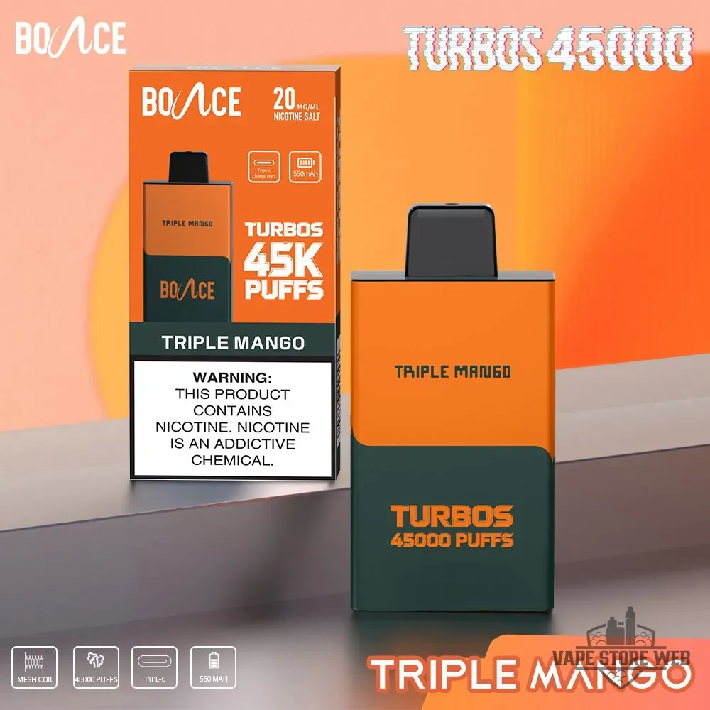 Bounce X Turbo 45000 Puffs Disposable Vape in Dubai UAE - Image 2