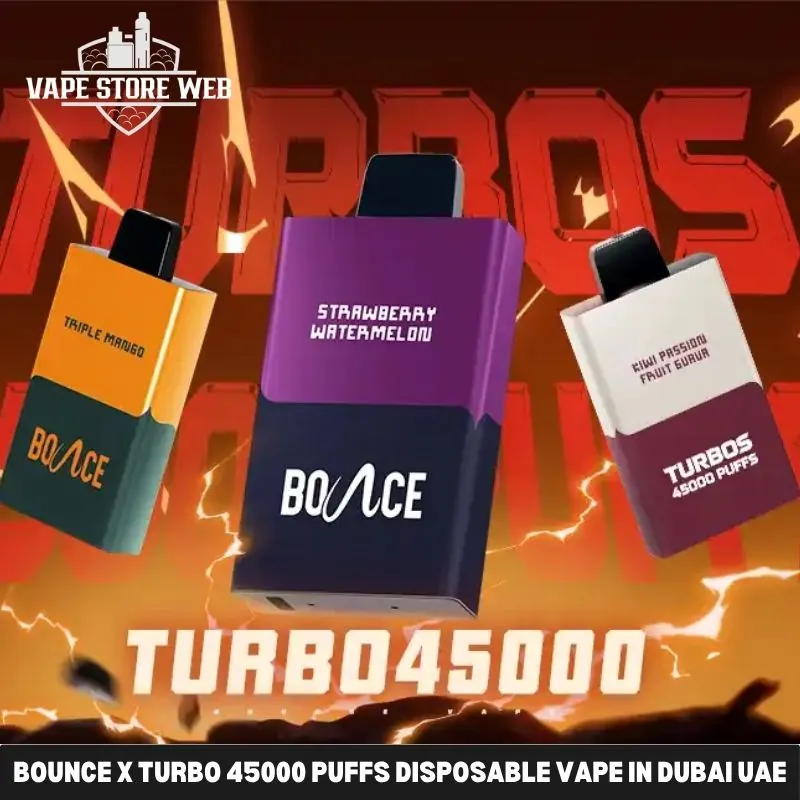 Bounce X Turbo 45000 Puffs Disposable Vape in Dubai UAE