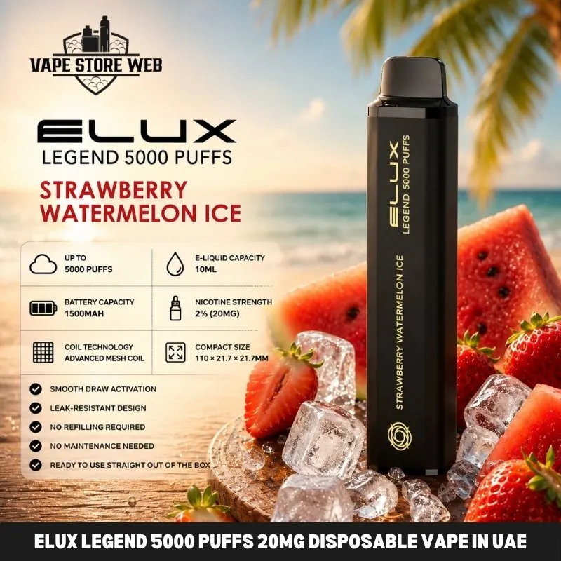 ELUX Legend 5000 Puffs 20mg Disposable Vape in UAE