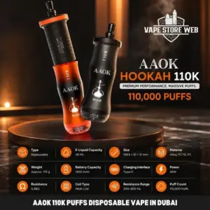 AAOK 110k Puffs Disposable Vape in Dubai