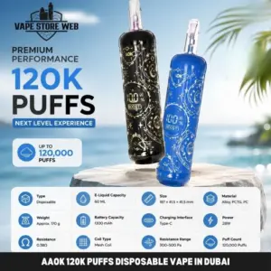 AAOK 120k Puffs Disposable Vape in Dubai