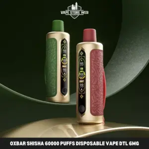 Oxbar Shisha 60000 Puffs Disposable Vape DTL 0.6MG in Dubai UAE