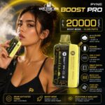 PYNE POD Boost Pro 20000 Puffs 20MG Disposable Vape in Dubai