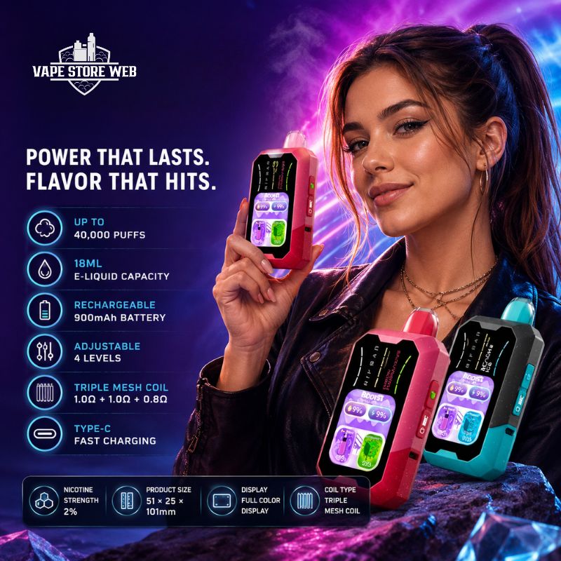 Rifbar Mixpro 40K 20mg Disposable Vape in UAE