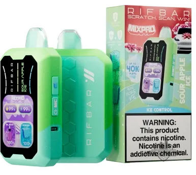 Rifbar Mixpro 40K 50mg Disposable Vape in UAE - Image 5