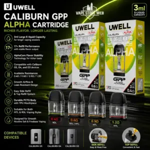 UWELL GPP ALPHA Pod Cartridge 3ml In UAE