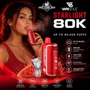 VapeSoul Starlight 80000 Puffs Disposable Vape