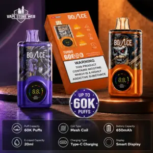 Bounce Turbo 60k Puffs Disposable Vape in Dubai