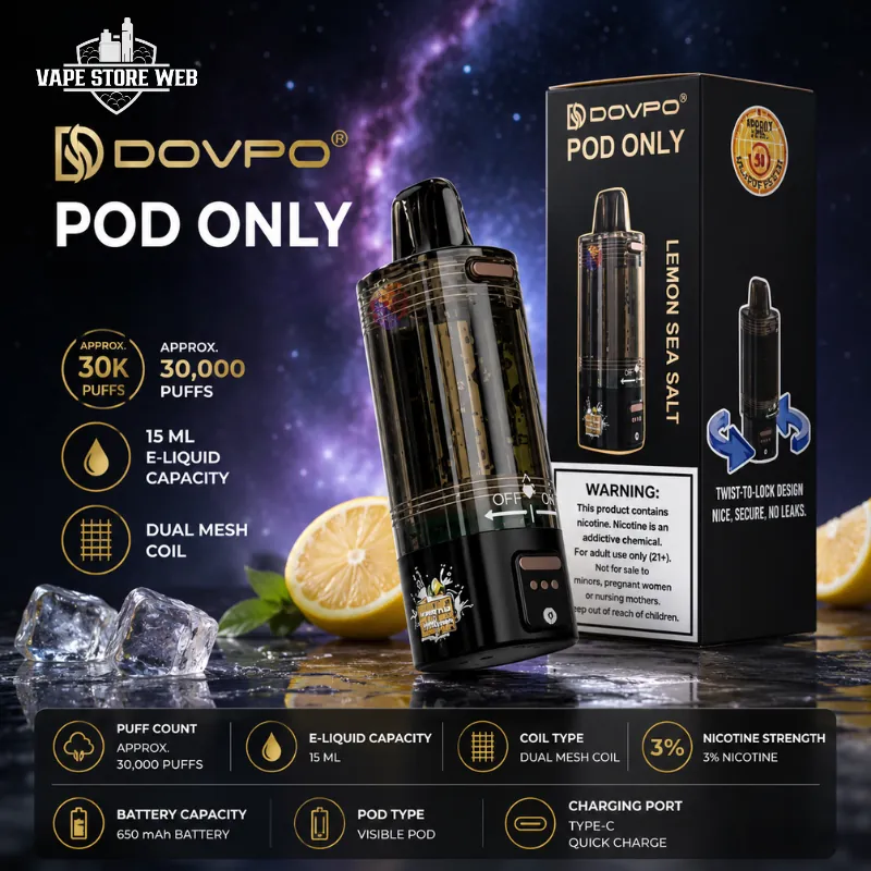 DOVPO Pod Only 30K Disposable Vape in UAE